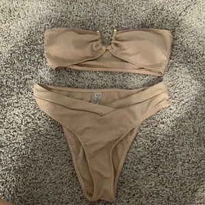 Brown swimsuit